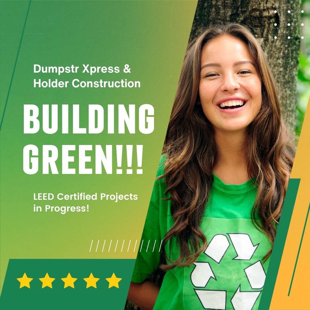 Featured image for “Dumpstr Xpress: Partnering with Holder Construction on LEED-Certified Data Center Projects”