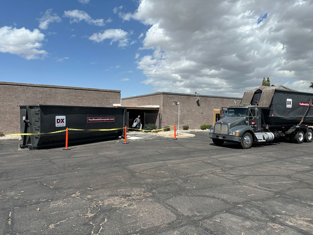 Featured image for “Medical Office Building Remodel in Tempe – Trusted Dumpster Solutions for High-Volume Projects”