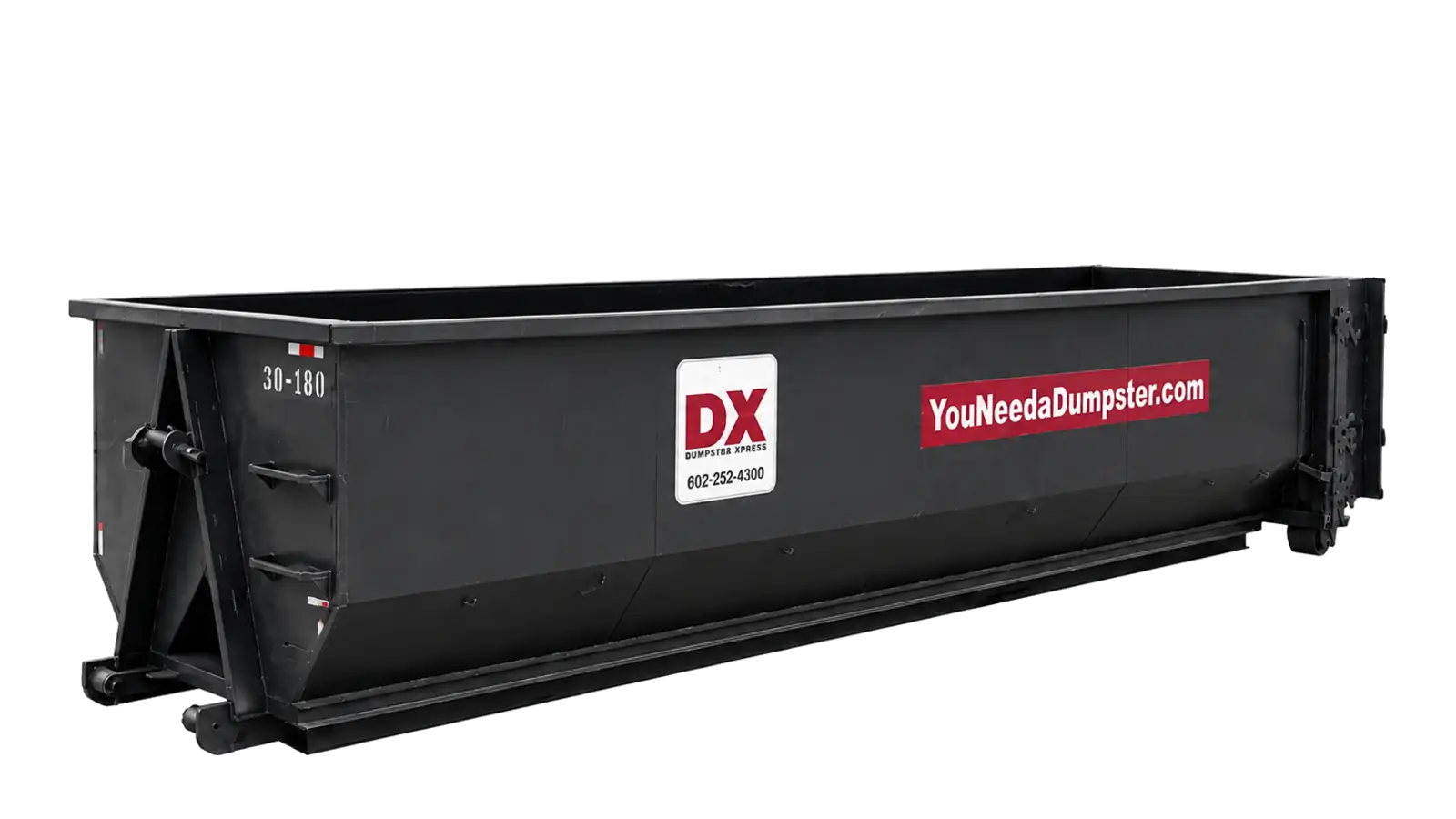 DX 30-yard roll-off dumpster rental in Phoenix, Arizona